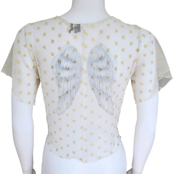 mythsprints rework: icarus mesh crop top - Picture 5 of 6